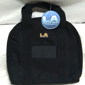 FLASH SALE! New LA Police Gear Zip Around Black Pistol Case